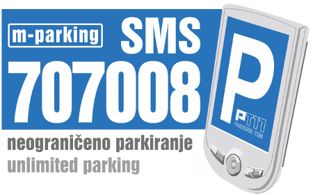 mParking 707008 - City of Dubrovnik (Dubrovnik General Hospital parking)