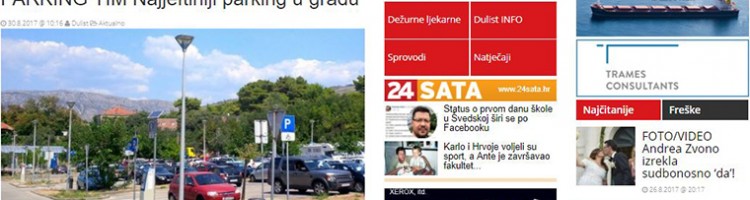 DUlist: 'PARKING TIM Najjeftiniji parking u gradu Dubrovniku'